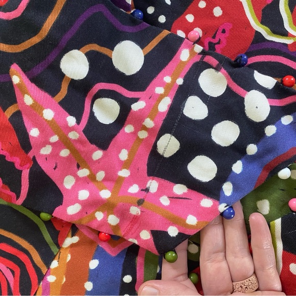 RARE NWT FARM Rio Under the sea front knot shorts - Picture 14 of 14